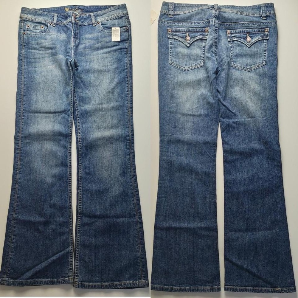 Wet Seal Light Blue Flare Jeans